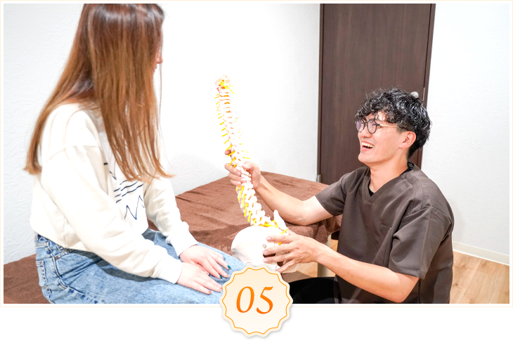 アフターケア指導